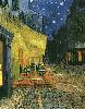 Vincent Van Gogh. The Cafe Terrace on the Place du Forum, Arles, at Night.