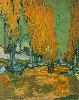 Vincent Van Gogh. Les Alyscamps.