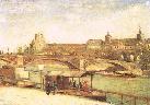 Vincent Van Gogh. The Pont du Carrousel and the Louvre.