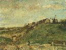 Vincent Van Gogh. Montmartre: Quarry, the Mills.