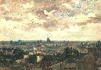 Vincent Van Gogh. View of the Roofs of Paris.