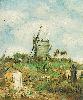 Vincent Van Gogh. Le Moulin de la Galette.