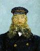 Vincent Van Gogh. Portrait of the Postman Joseph Roulin.