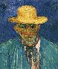 Vincent Van Gogh. Portrait of Patience Escalier, Shepherd in Provence.