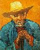 Vincent Van Gogh. Portrait of Patience Escalier.