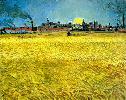 Vincent Van Gogh. Sunset: Wheat Fields Near Arles.