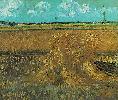 Vincent Van Gogh. Wheat Field with Sheaves.