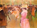 Henry de Toulouse-Lautrec. Training of the New Girls by Valentin at the Moulin Rouge