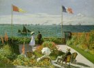Claude Monet. Garden at Sainte-Adresse