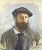 Клод Моне. Автопортрет в берете. 1886