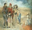 Pablo Picasso. Family of Saltimbanques