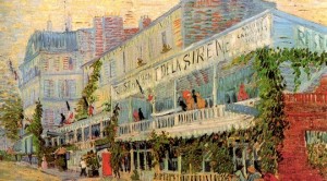 Винсент Ван Гог. Ресторан Сирена в Аньере. 1887. Холст, масло. 54.5 x 65.5. Музей д'Орсэ, Париж.